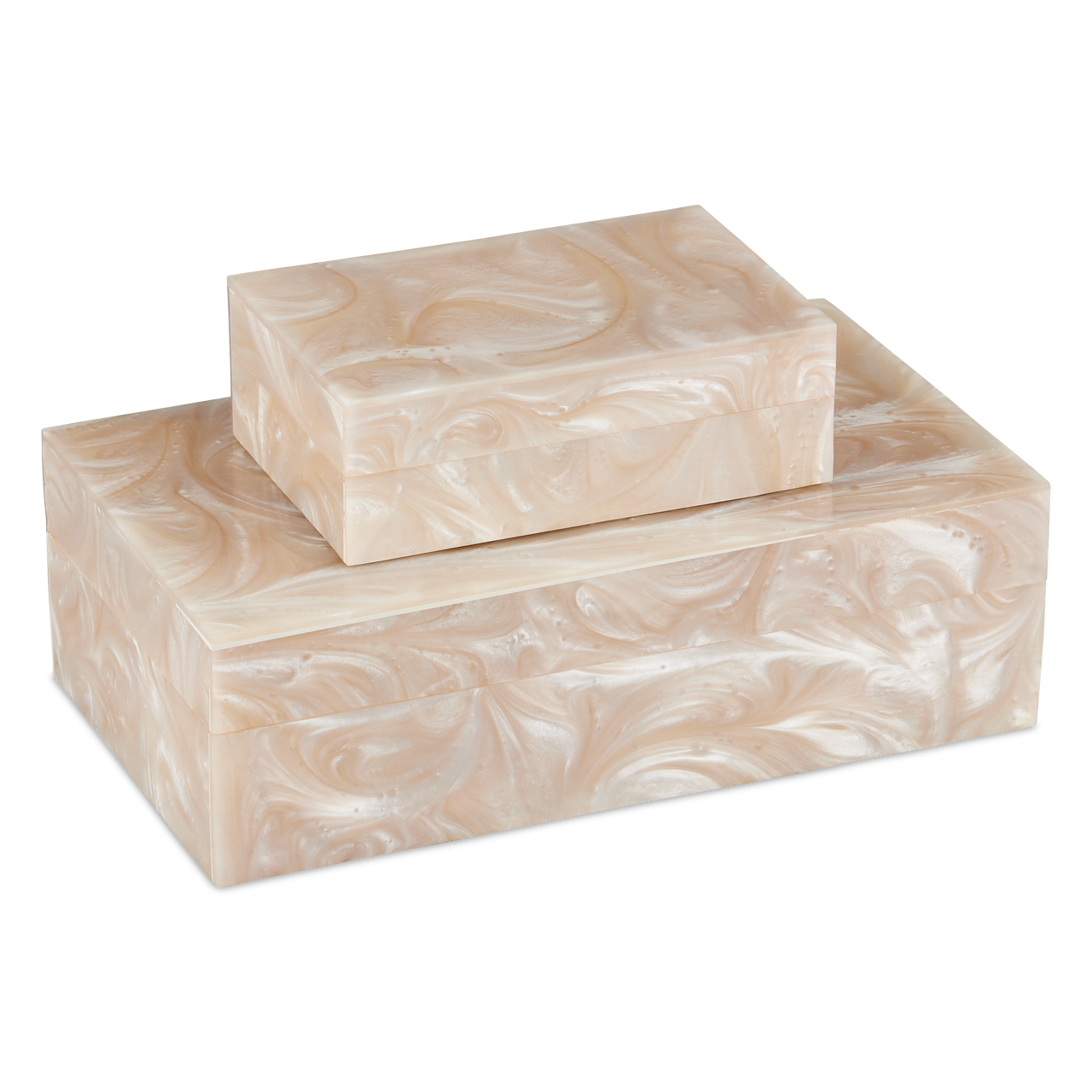 Currey & Co. Perlas Swirl Box Set of 2 1200-0800