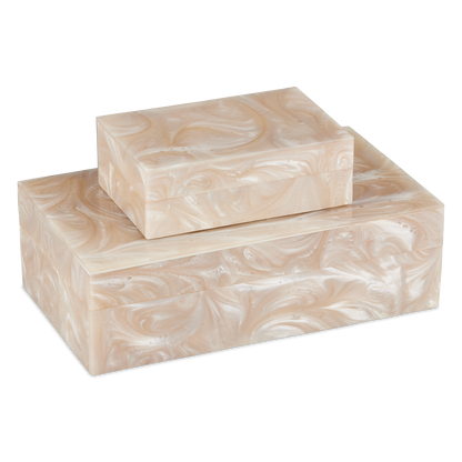 Currey & Co. Perlas Swirl Box Set of 2 1200-0800