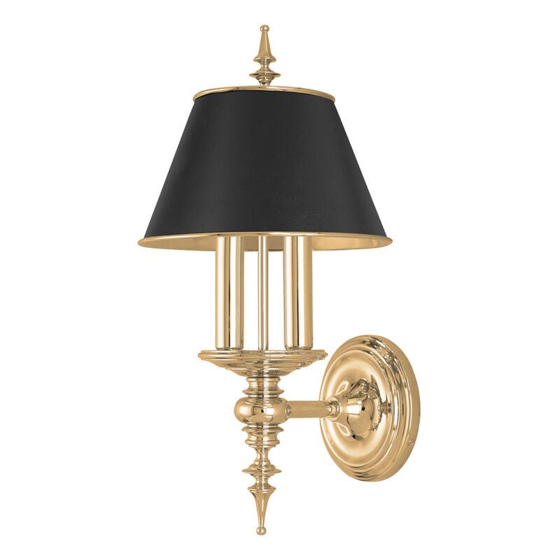 Hudson Valley Lighting Cheshire Wall Sconce in Aged Brass 9501-AGB