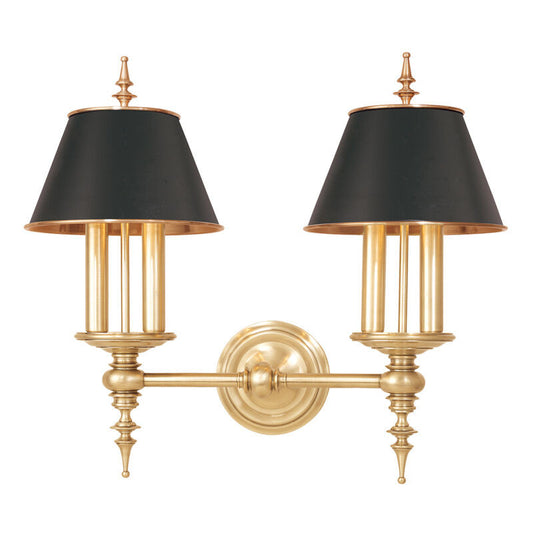 Hudson Valley Lighting Cheshire Wall Sconce in Aged Brass 9502-AGB