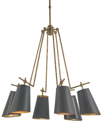 Currey & Co. Jean-Louis Chandelier 9503