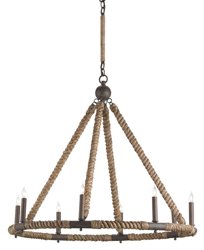 Currey & Co. Bowline Chandelier 9536