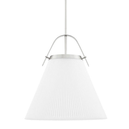 Hudson Valley Lighting Aldridge Pendant in Polished Nickel 9624-PN