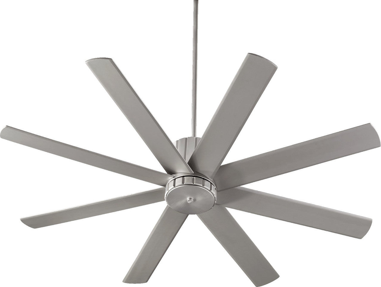 Quorum Proxima Ceiling Fan in Satin Nickel 96608-65