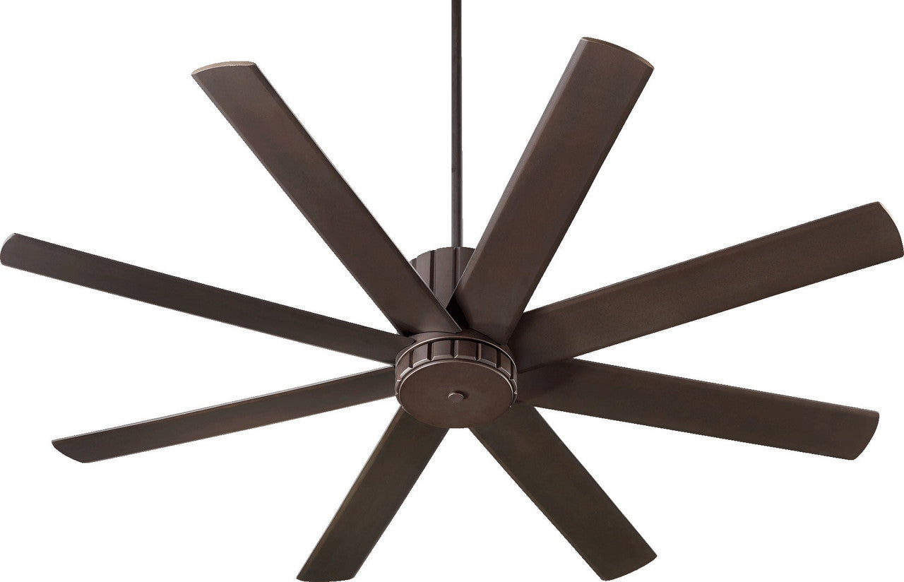 Quorum Proxima Ceiling Fan in Oiled Bronze 96608-86