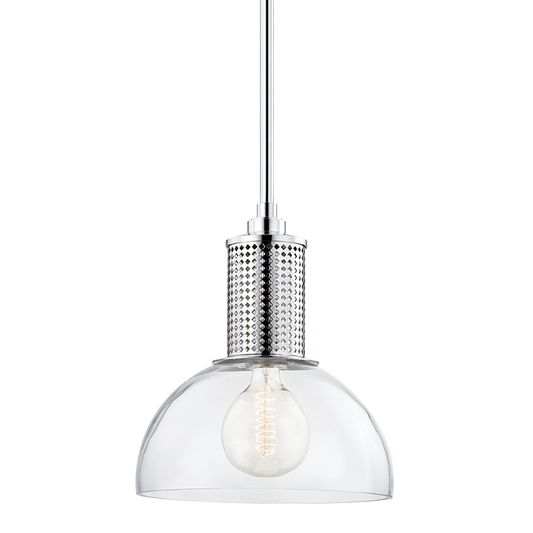 Hudson Valley Lighting Halcyon Pendant in Polished Nickel 7214-PN