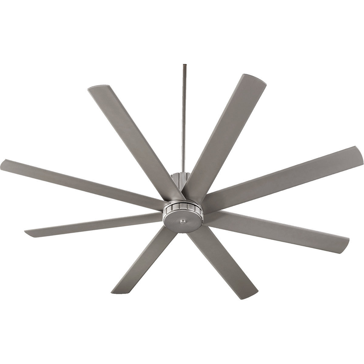 Quorum Proxima Ceiling Fan in Satin Nickel 96728-65