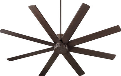 Quorum Proxima Ceiling Fan in Oiled Bronze 96728-86