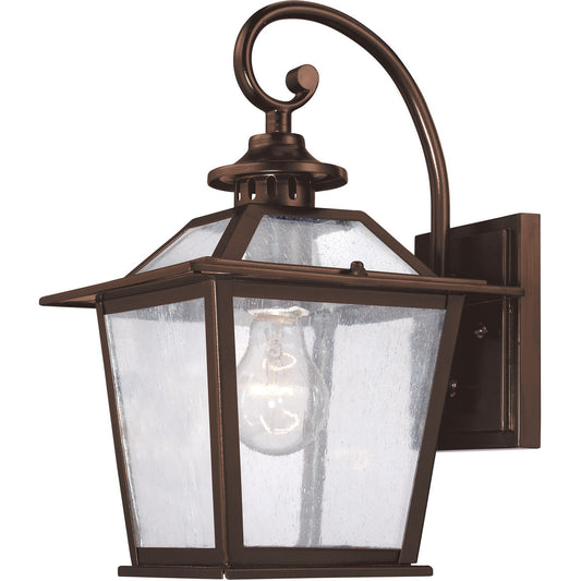 Acclaim Lighting Salem 1-Light Architectural Bronze Wall Light in Architectural Bronze 9702ABZ