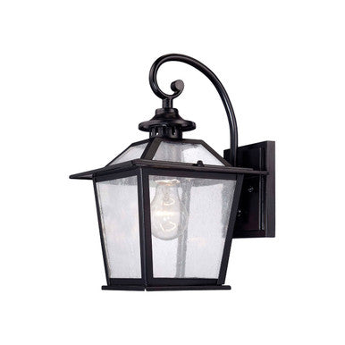 Acclaim Lighting Salem 1-Light Matte Black Wall Light in Matte Black 9702BK