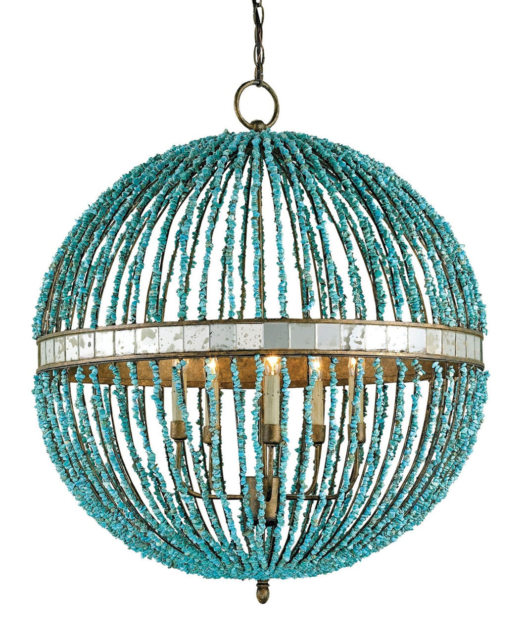 Currey & Co. Alberto Orb Chandelier 9763