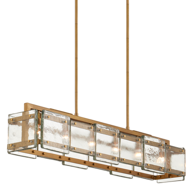 Currey & Co. Countervail Rectangular Chandelier 9000-1165