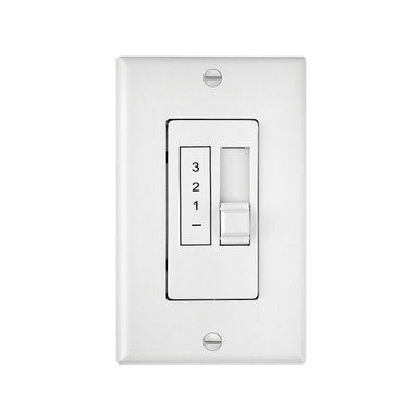 Hinkley Wall Control 3 Speed 5 Amp Indoor White 980012FWH