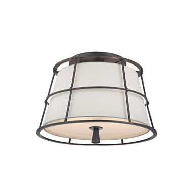 Hudson Valley Lighting Savona Semi Flush in Old Bronze 9814-OB