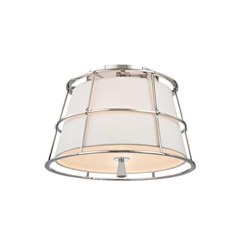 Hudson Valley Lighting Savona Semi Flush in Polished Nickel 9814-PN