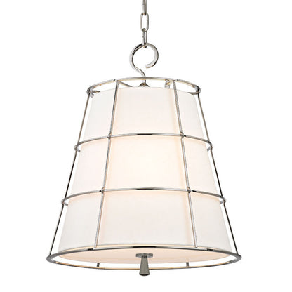 Hudson Valley Lighting Savona Pendant in Polished Nickel 9818-PN