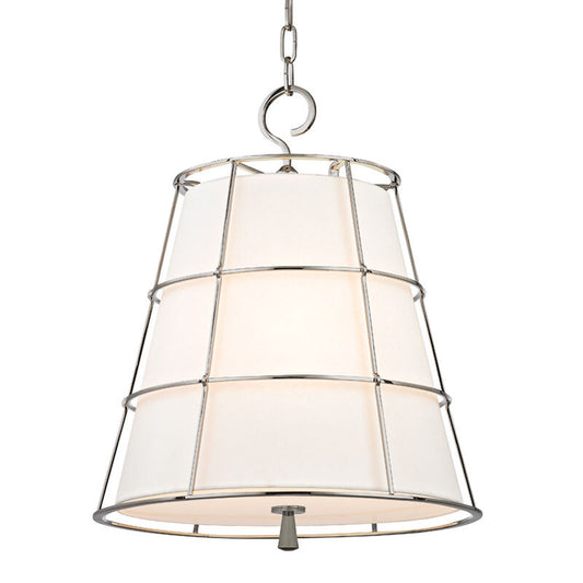 Hudson Valley Lighting Savona Pendant in Polished Nickel 9818-PN