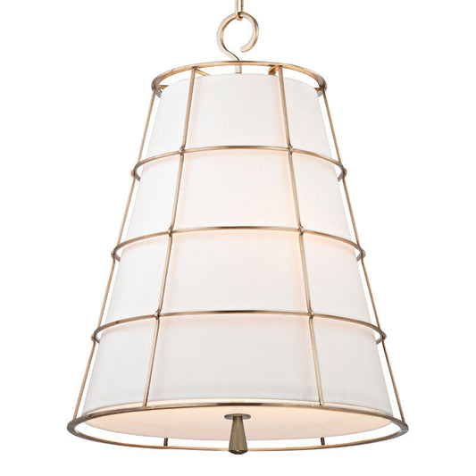 Hudson Valley Lighting Savona Pendant in Aged Brass 9820-AGB