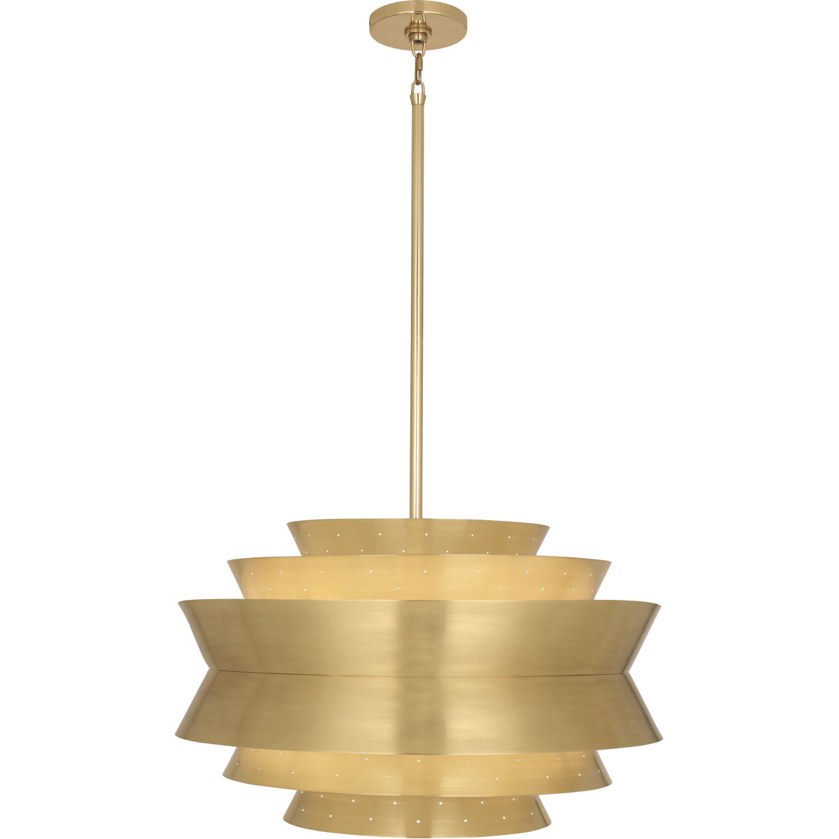 Robert Abbey  Pierce Pendant in Modern Brass Finish 983