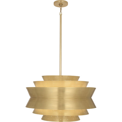 Robert Abbey  Pierce Pendant in Modern Brass Finish 983