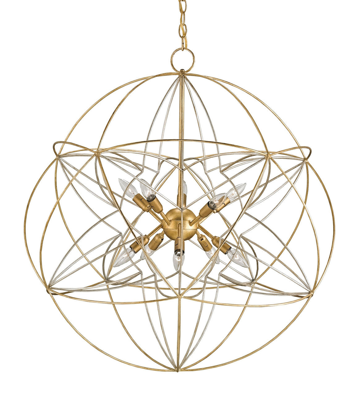 Currey & Co. Zenda Orb Chandelier 9840