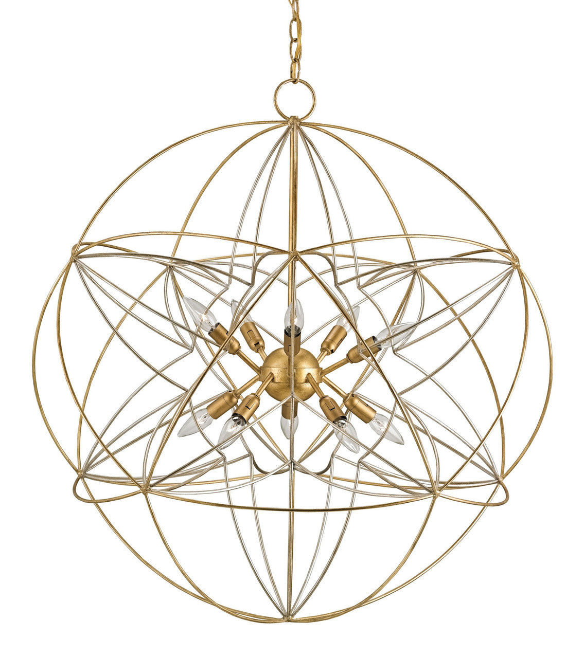 Currey & Co. Zenda Orb Chandelier 9840