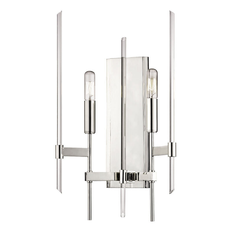 Hudson Valley Lighting Bari Wall Sconce in Polished Nickel 9902-PN