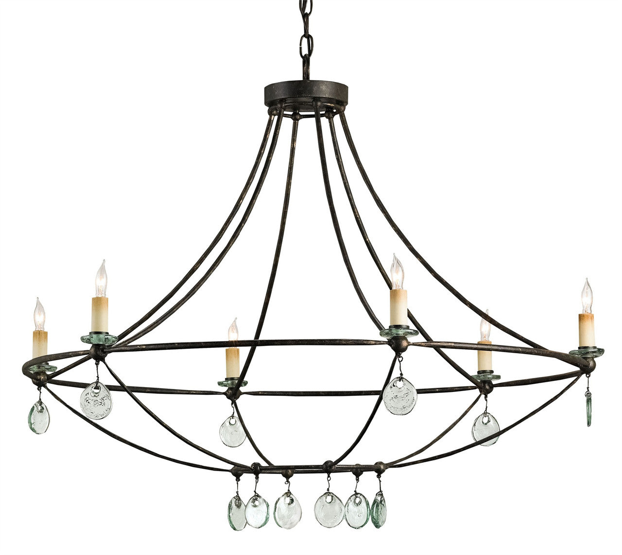 Currey & Co. Novella Chandelier 9921