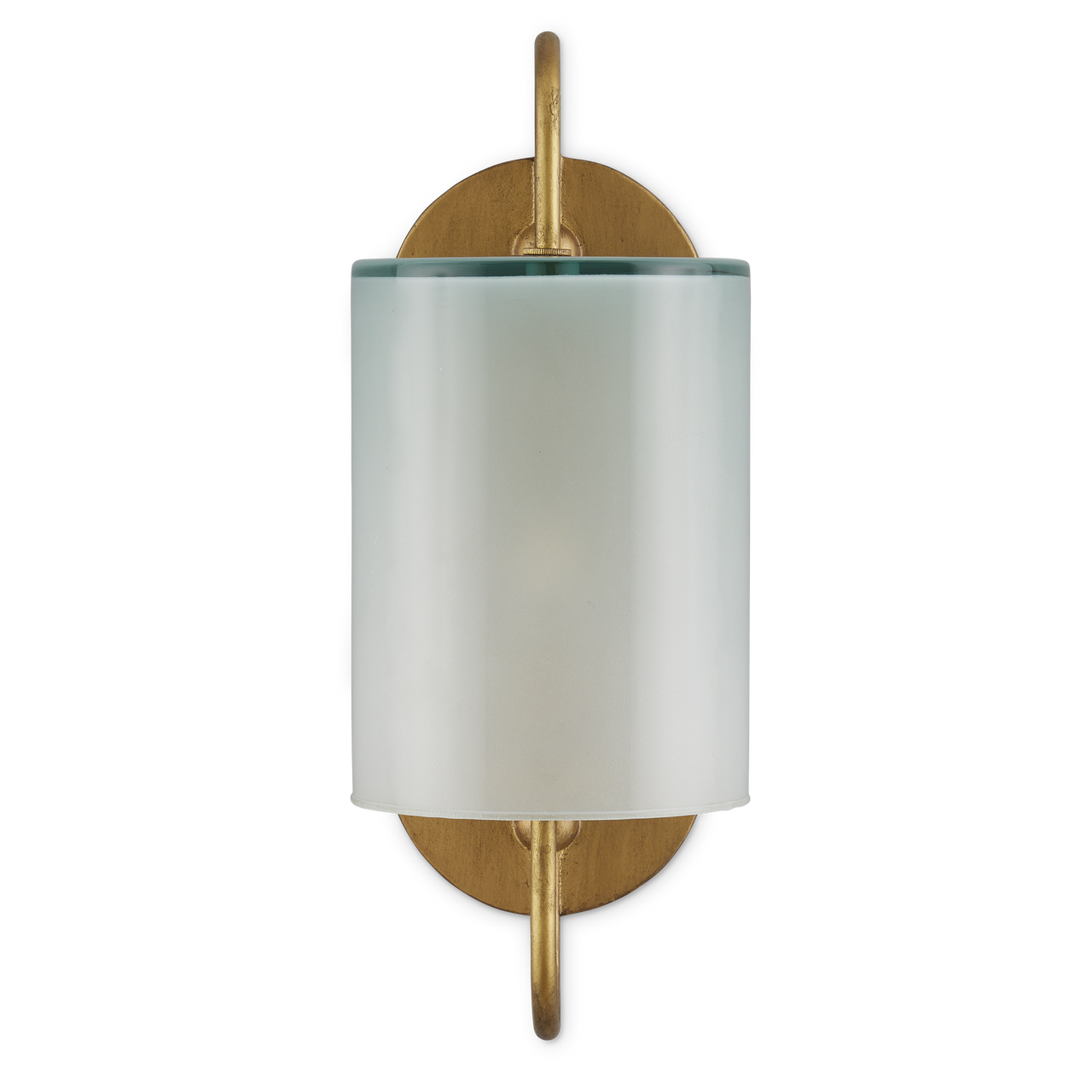 Currey & Co. Glacier Brass Wall Sconce 5800-0024