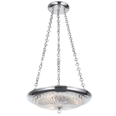 Crystorama Celina 3 Light Polished Chrome Mini Chandelier 9943-CH