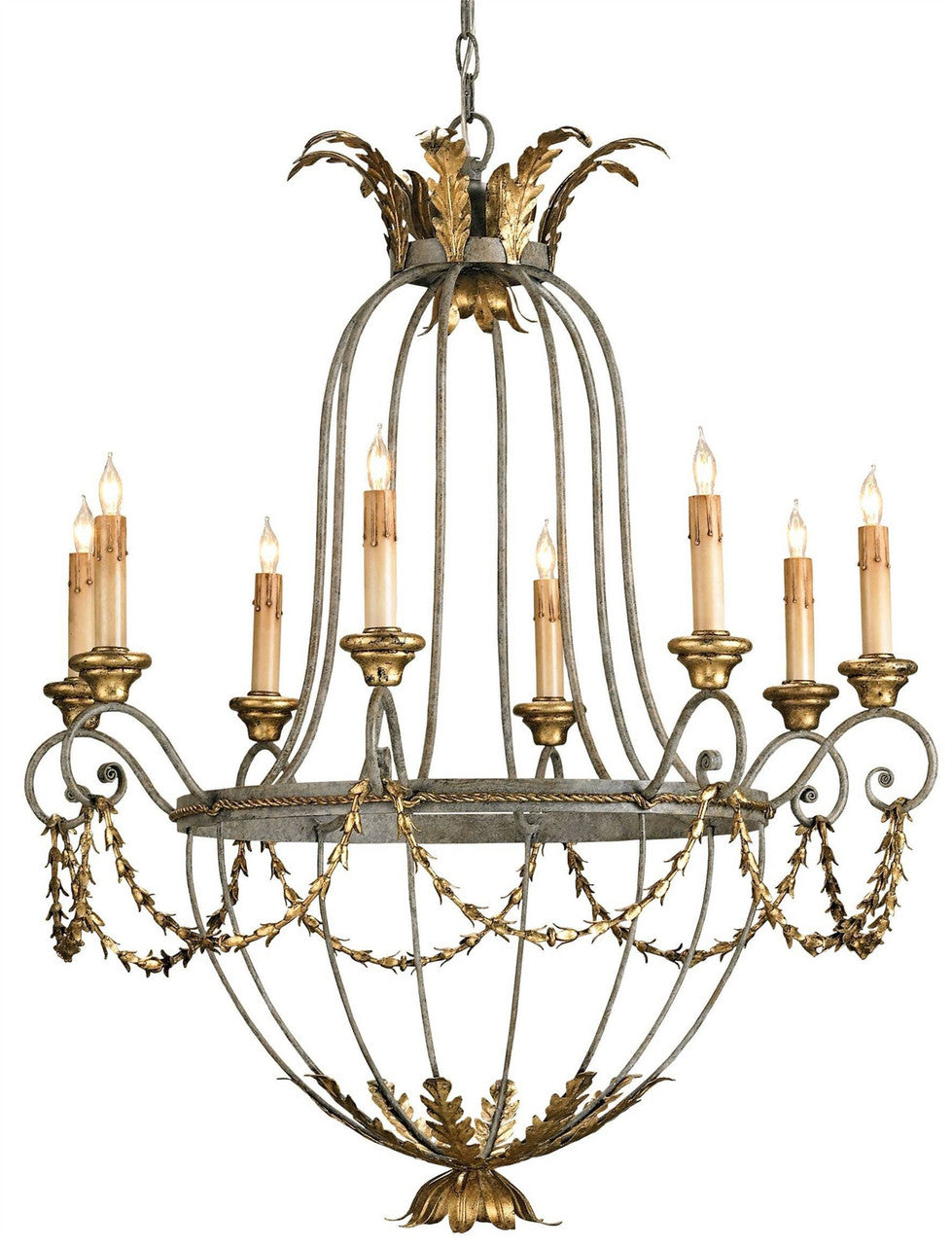 Currey & Co. Elegance Chandelier 9948