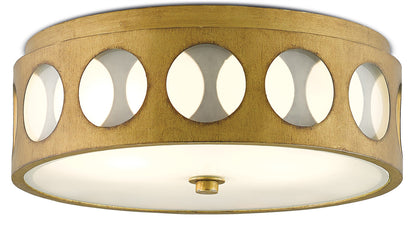 Currey & Co. Go-Go Brass Flush Mount 9999-0019