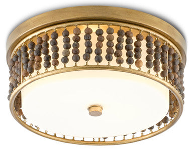 Currey & Co. Ferber Brass Flush Mount 9999-0047