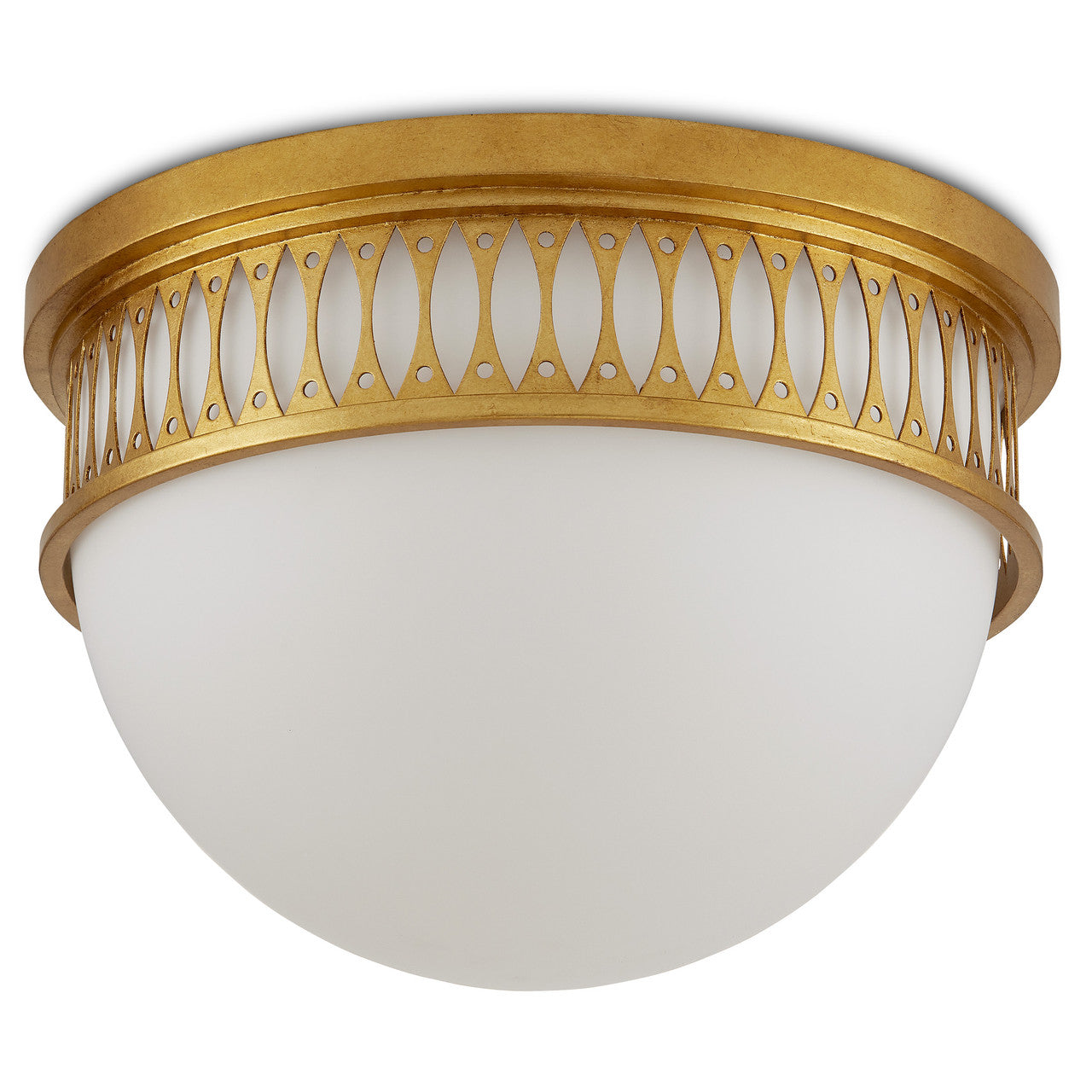 Currey & Co. Lola Gold Flush Mount 9999-0065