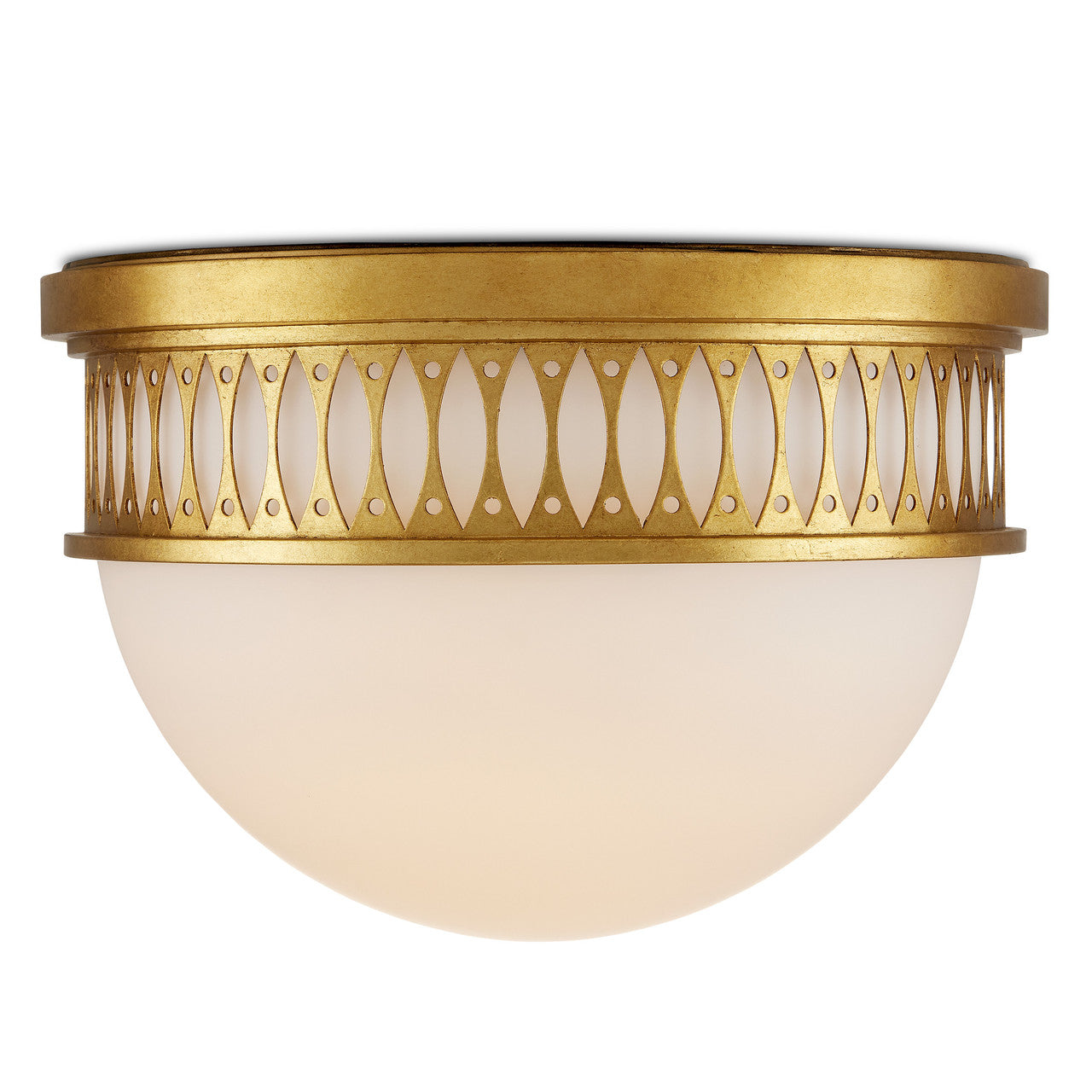 Currey & Co. Lola Gold Flush Mount 9999-0065