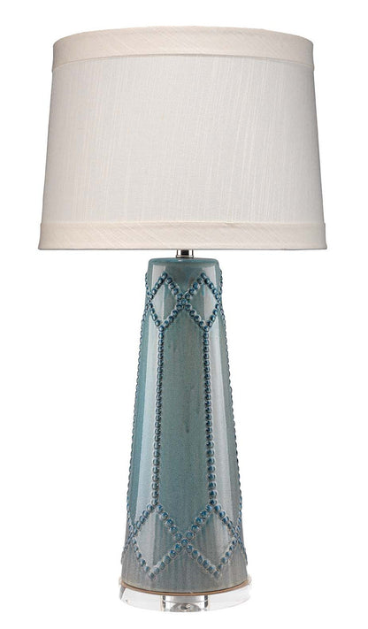 Jamie Young Hobnail Table Lamp 9HOBNAILTEAL