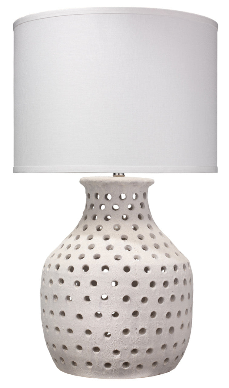 Jamie Young Porous Table Lamp 9POROTLWHITE