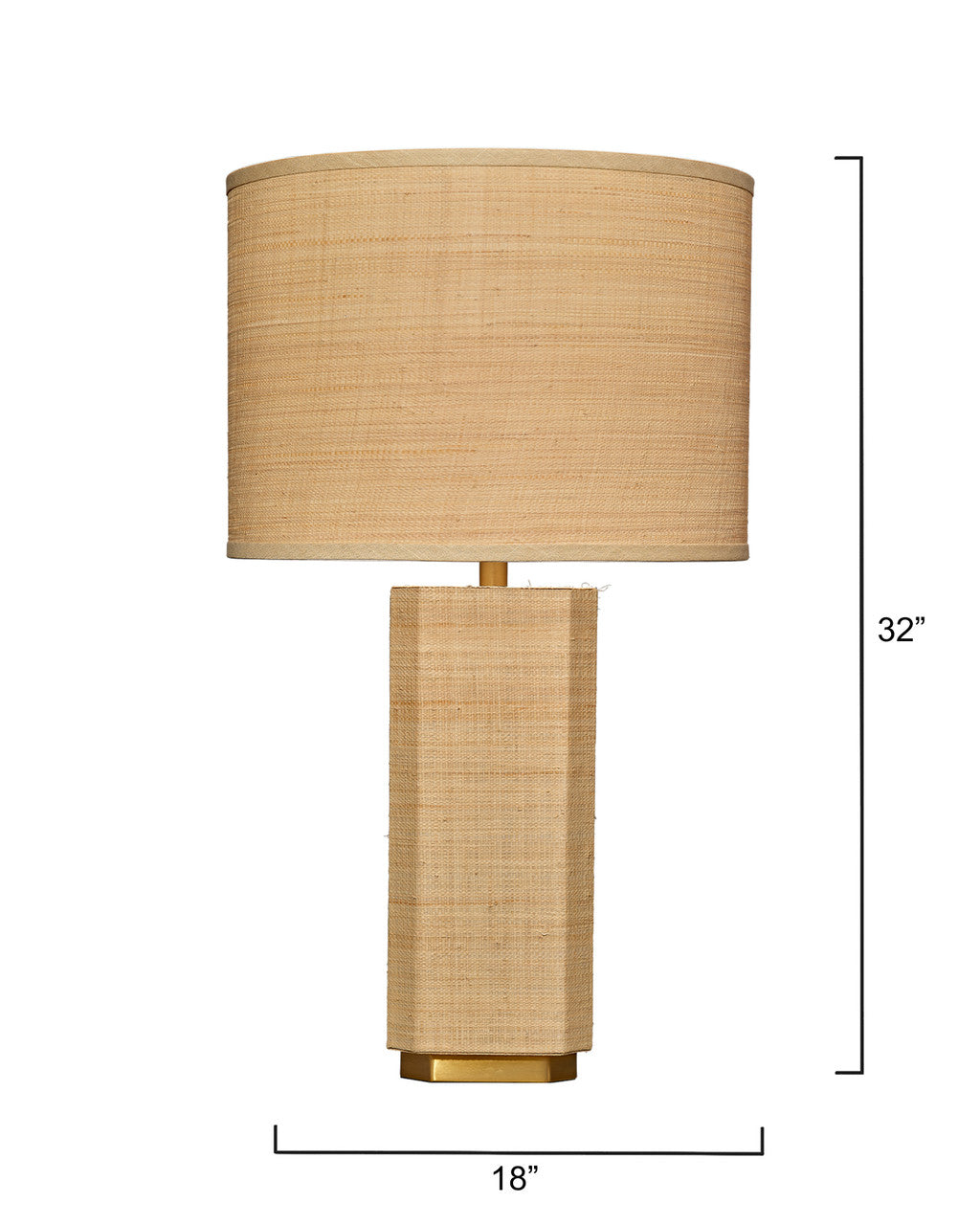 Jamie Young Utopia Table Lamp 9UTOPIATLNAT