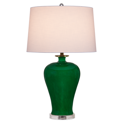 Currey & Co. 31" Imperial Green Table Lamp 6000-0907