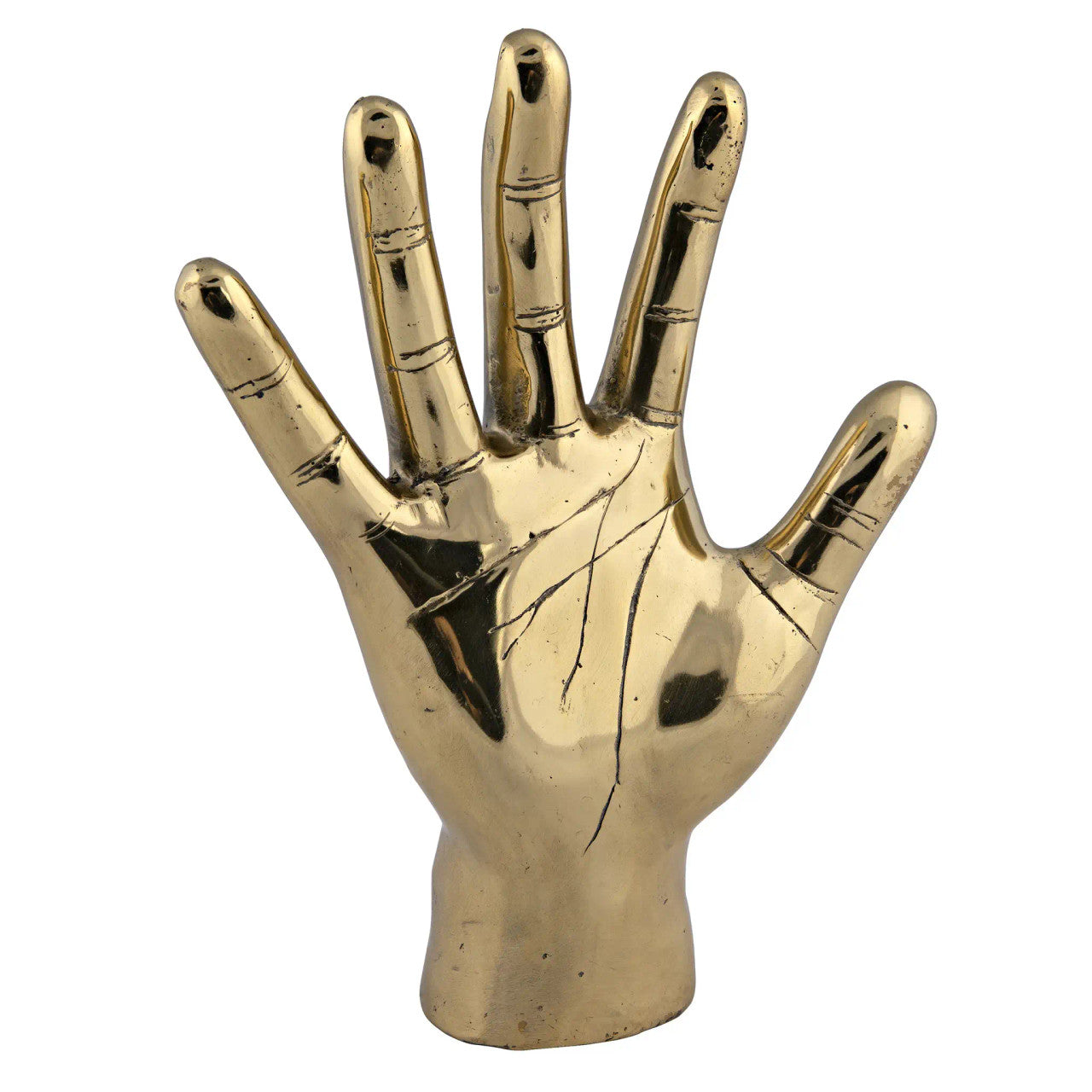 Noir Open Hand in Antique Brass AB-126BR