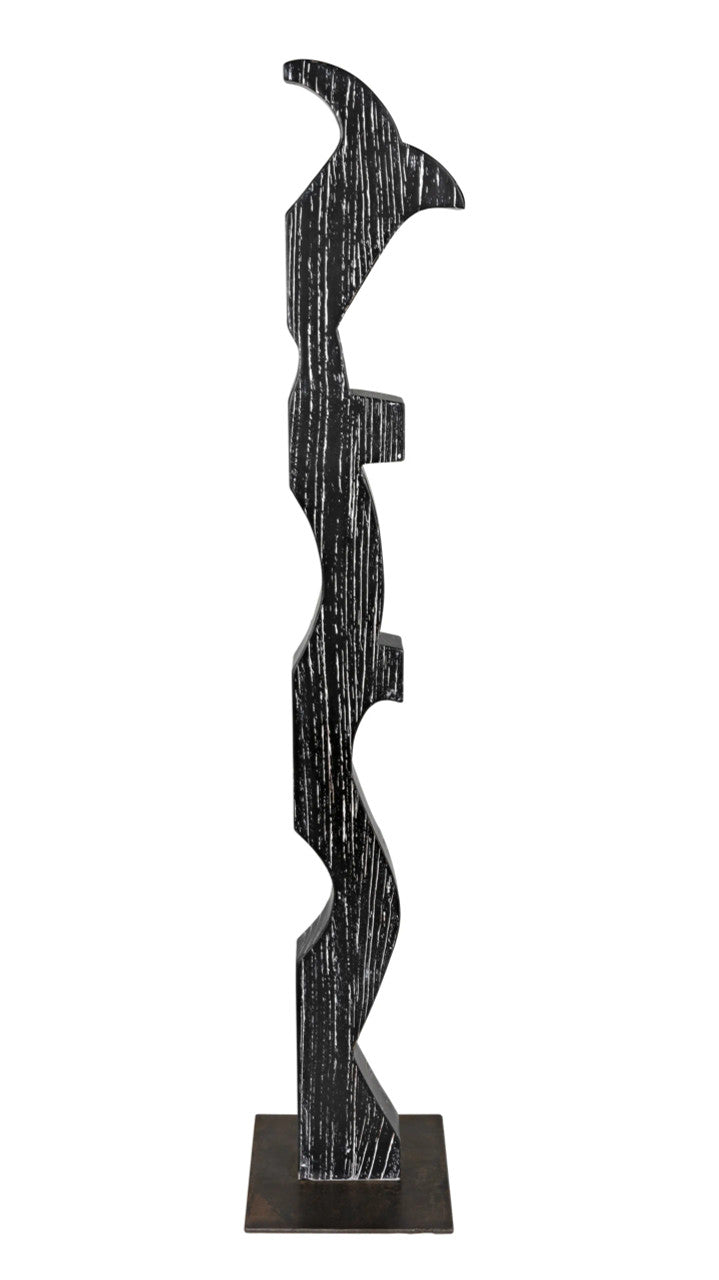 Noir Balper Sculpture in Cinder Black AC152CB