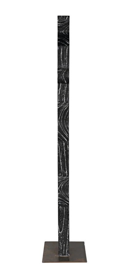 Noir Balper Sculpture in Cinder Black AC152CB