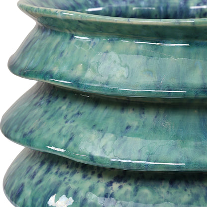 Uttermost ZigZag Blue Green Bowls Set/2 18147