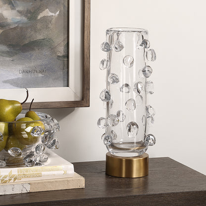 Uttermost Aura Clear Glass Vase 18182