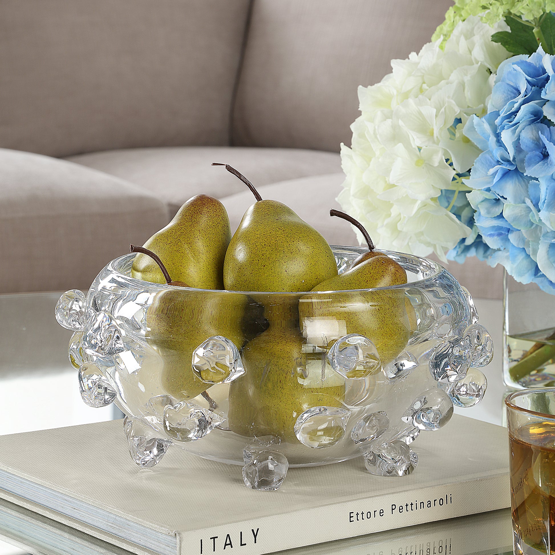 Uttermost Aura Clear Glass Bowl 18181