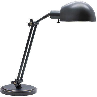 House of Troy Addison Adjustable Pharmacy Desk Lamp in Oil Rubbed Bronze AD450-OB