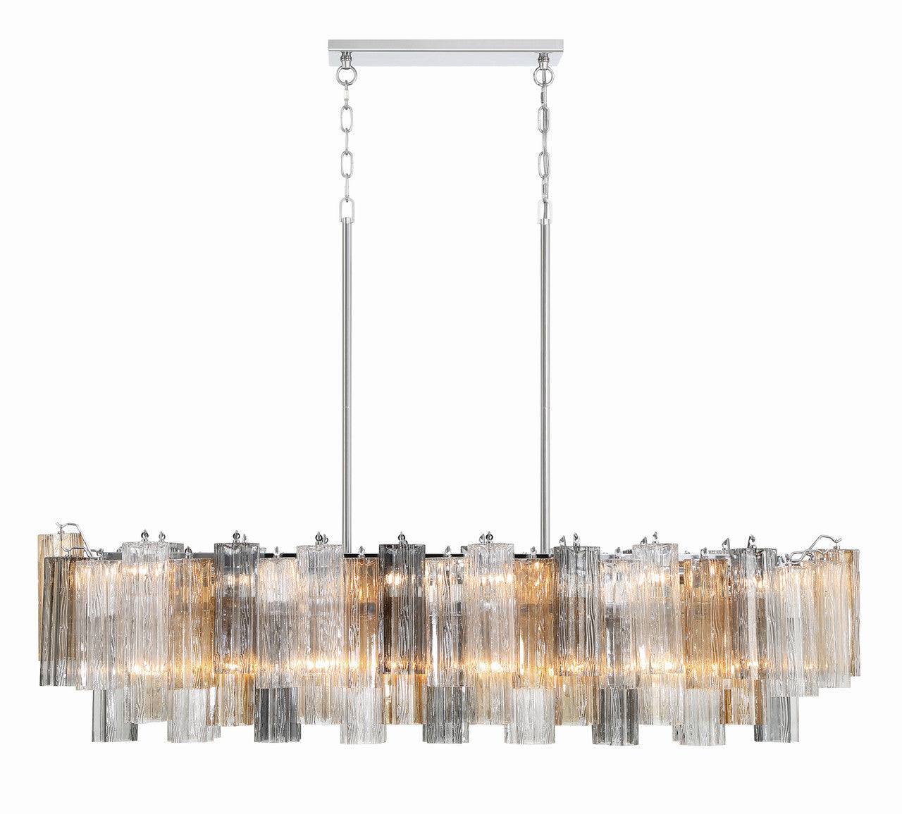 Crystorama Addis 14 Light Polished Chrome Chandelier ADD-317-CH-AU