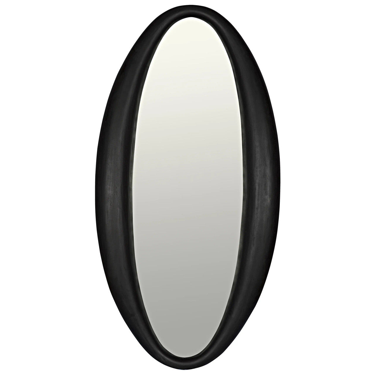 Noir Woolsey Mirror in Charcoal Black AE-03CHB