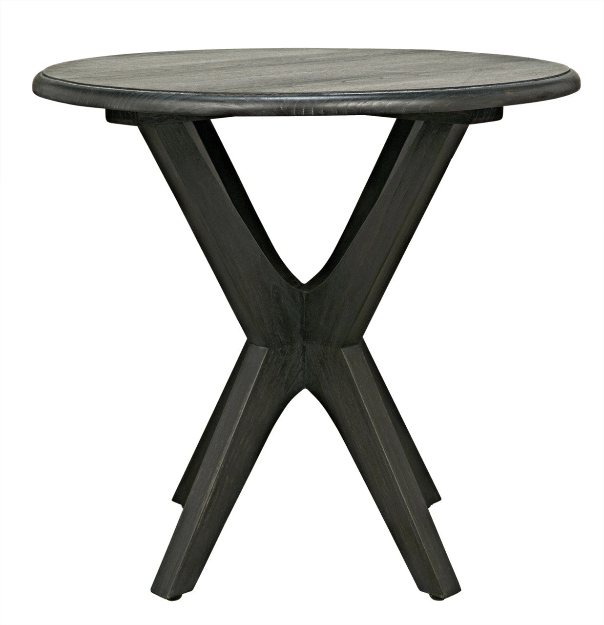 Noir Fox Side Table in Charcoal Black AE-12CHB