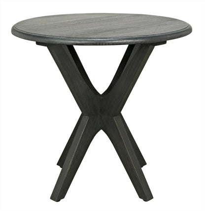 Noir Fox Side Table in Charcoal Black AE-12CHB